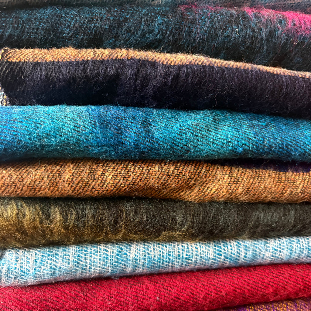 Recycled Wool Shawl