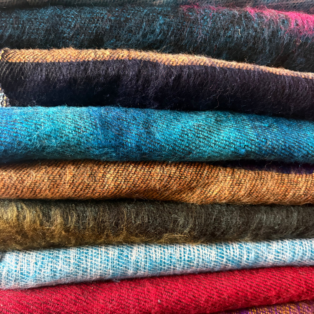 Recycled Wool Shawl
