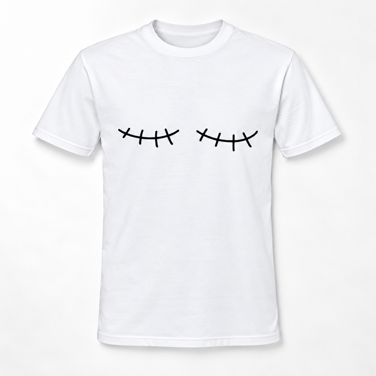 Double Mastectomy Line Art T-Shirt