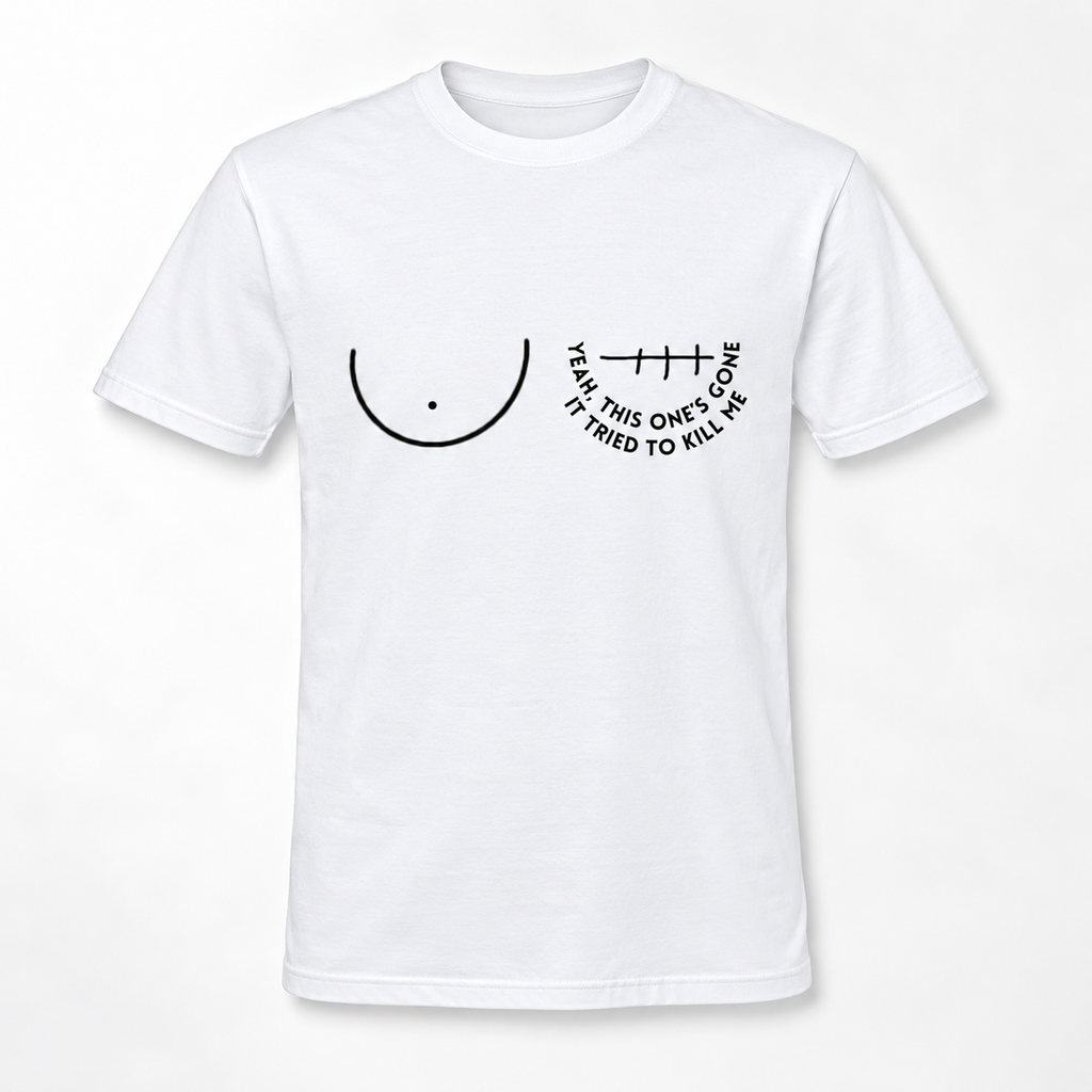 Tried To Kill Me Boob T-Shirt