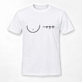 Left Breast Mastectomy Line Art T-Shirt