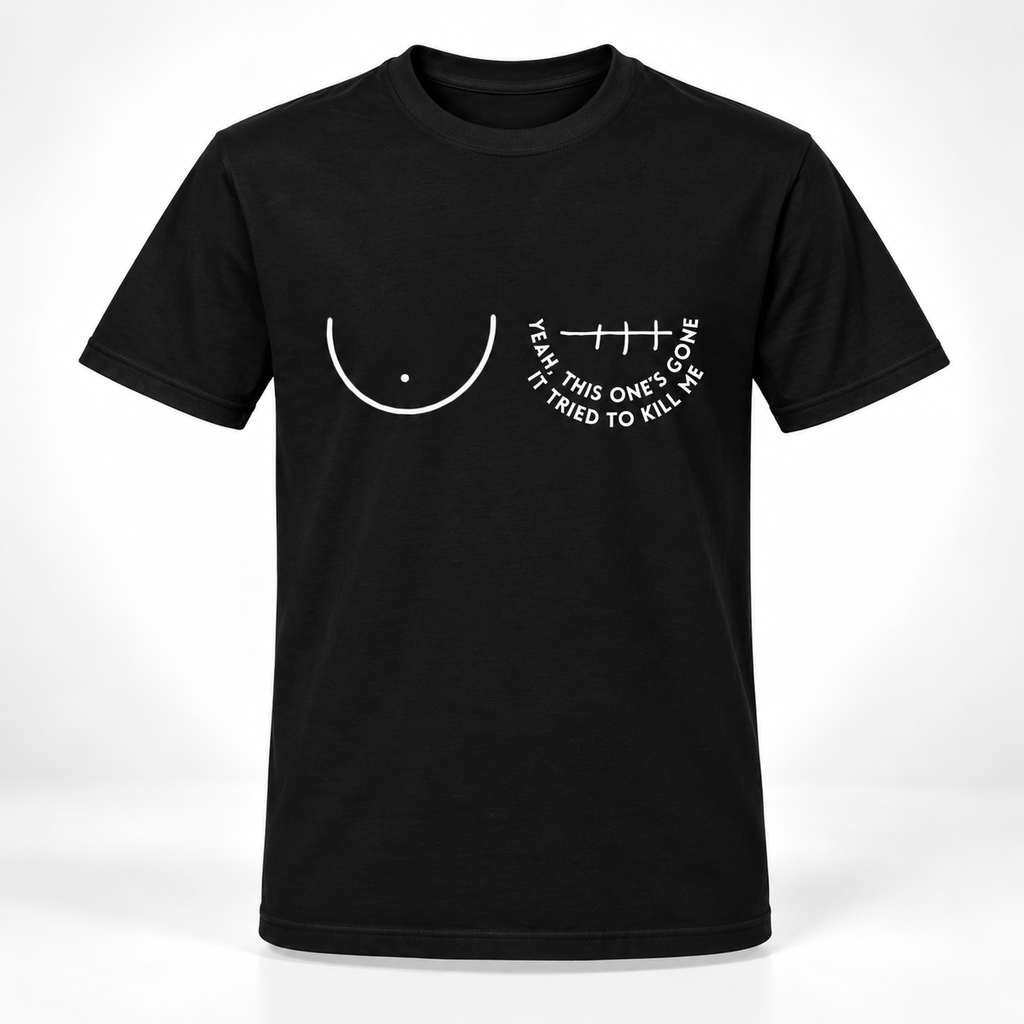 Tried To Kill Me Boob T-Shirt