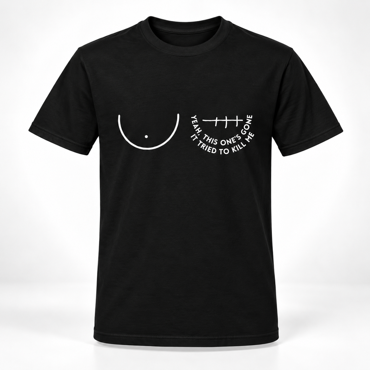 Tried To Kill Me Boob T-Shirt