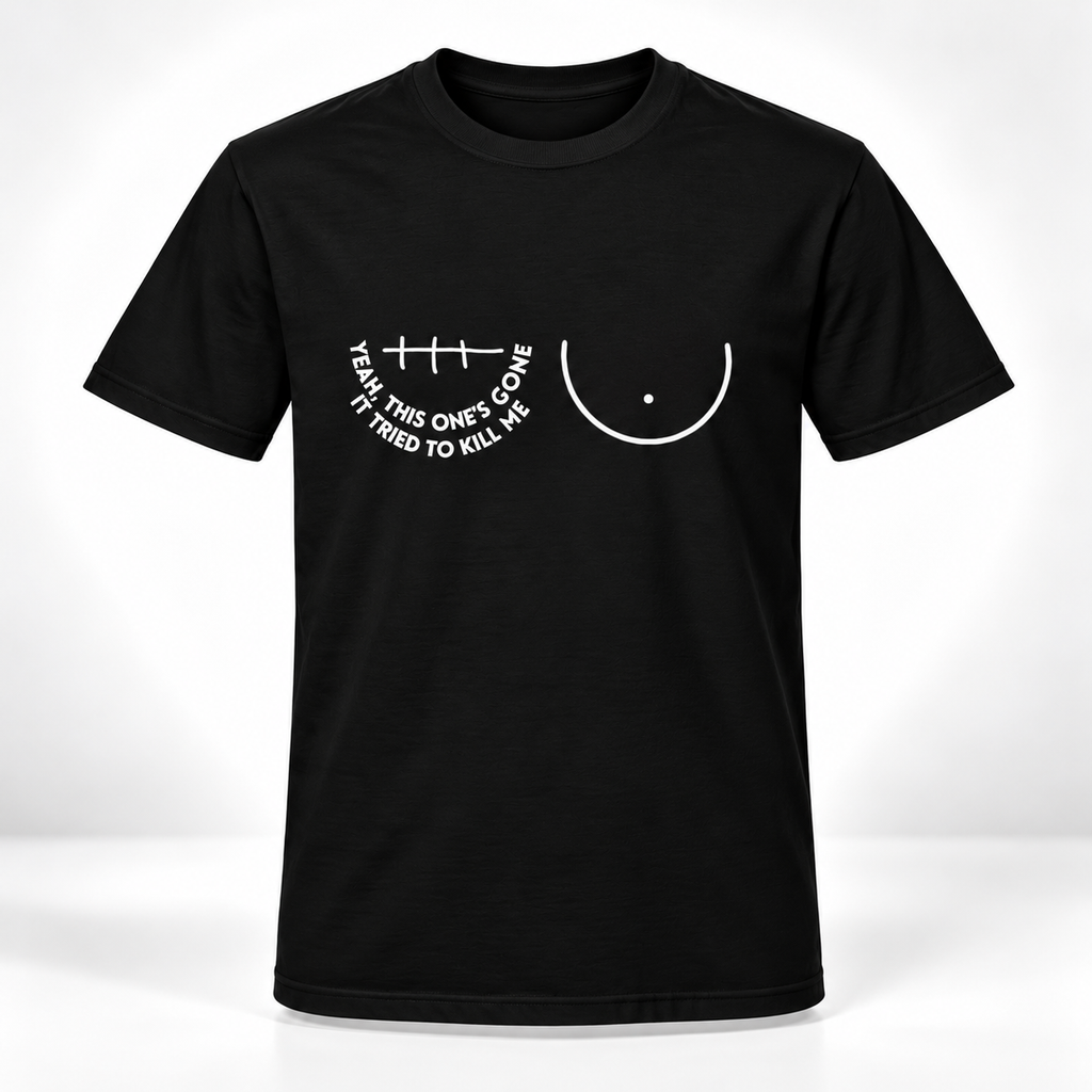 Tried To Kill Me Boob T-Shirt