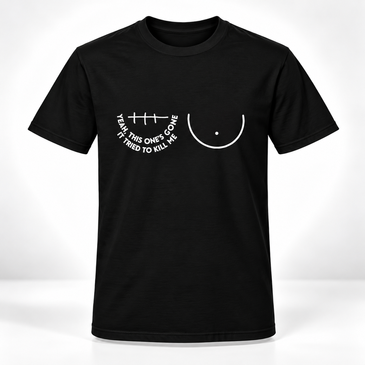 Tried To Kill Me Boob T-Shirt