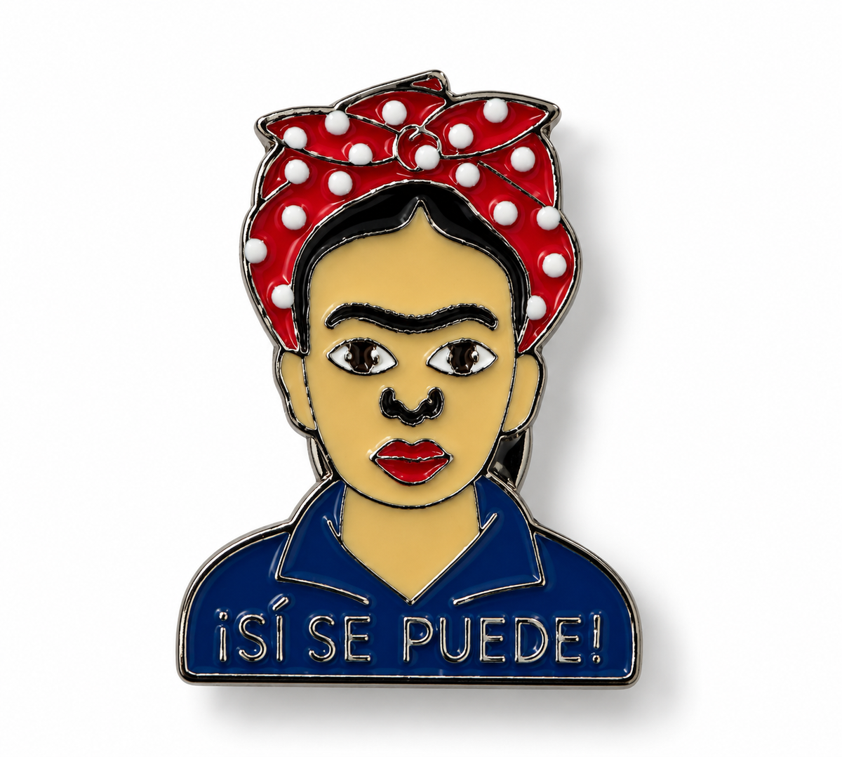 iSi SE PUEDE! Frida Kahlo Vintage Style Pin
