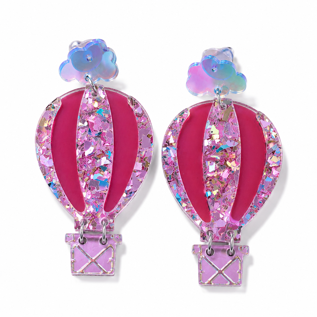 Hot Air Balloon Earrings