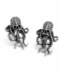 Gothic Octopus Earrings
