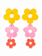 Retro Flower Earrings