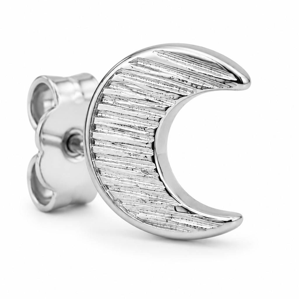 Star & Moon Stud Earrings