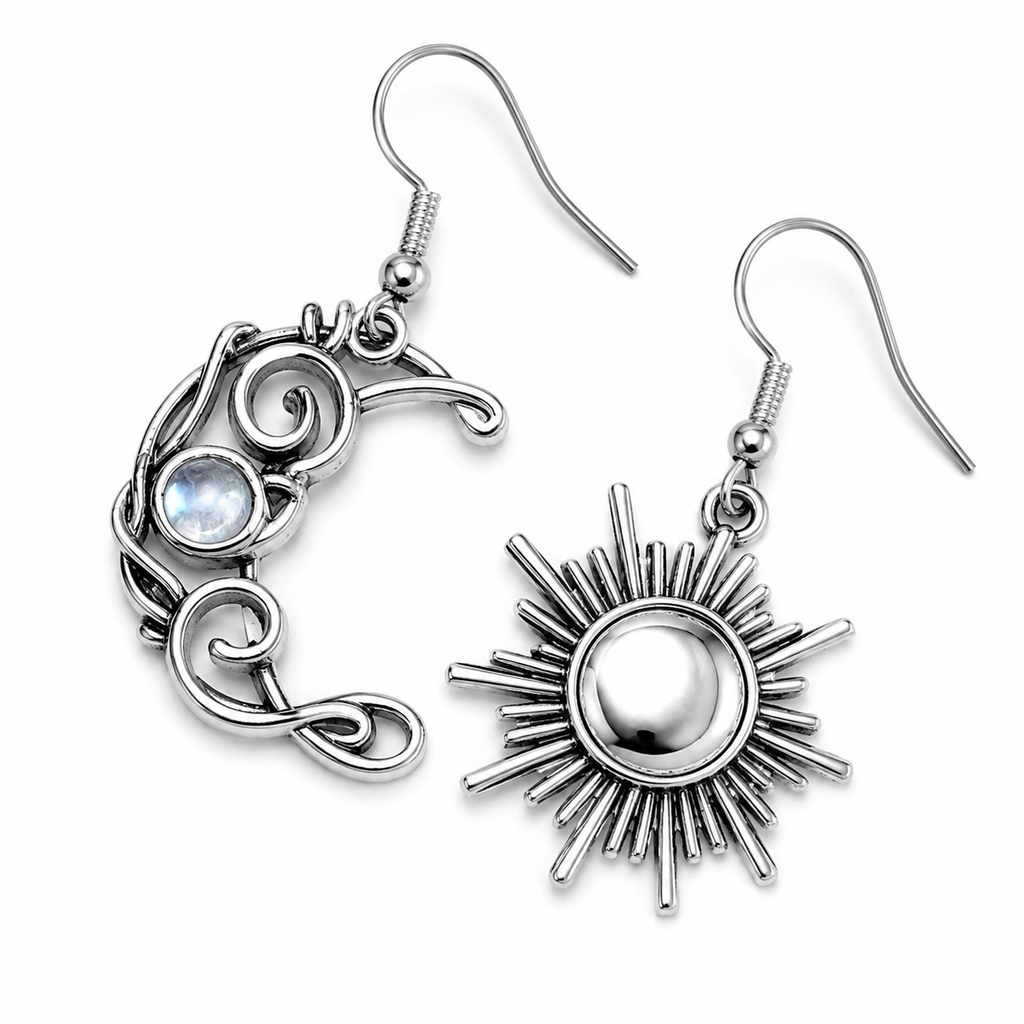 Sun & Moon Earrings