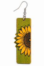 Sunflower Earrings