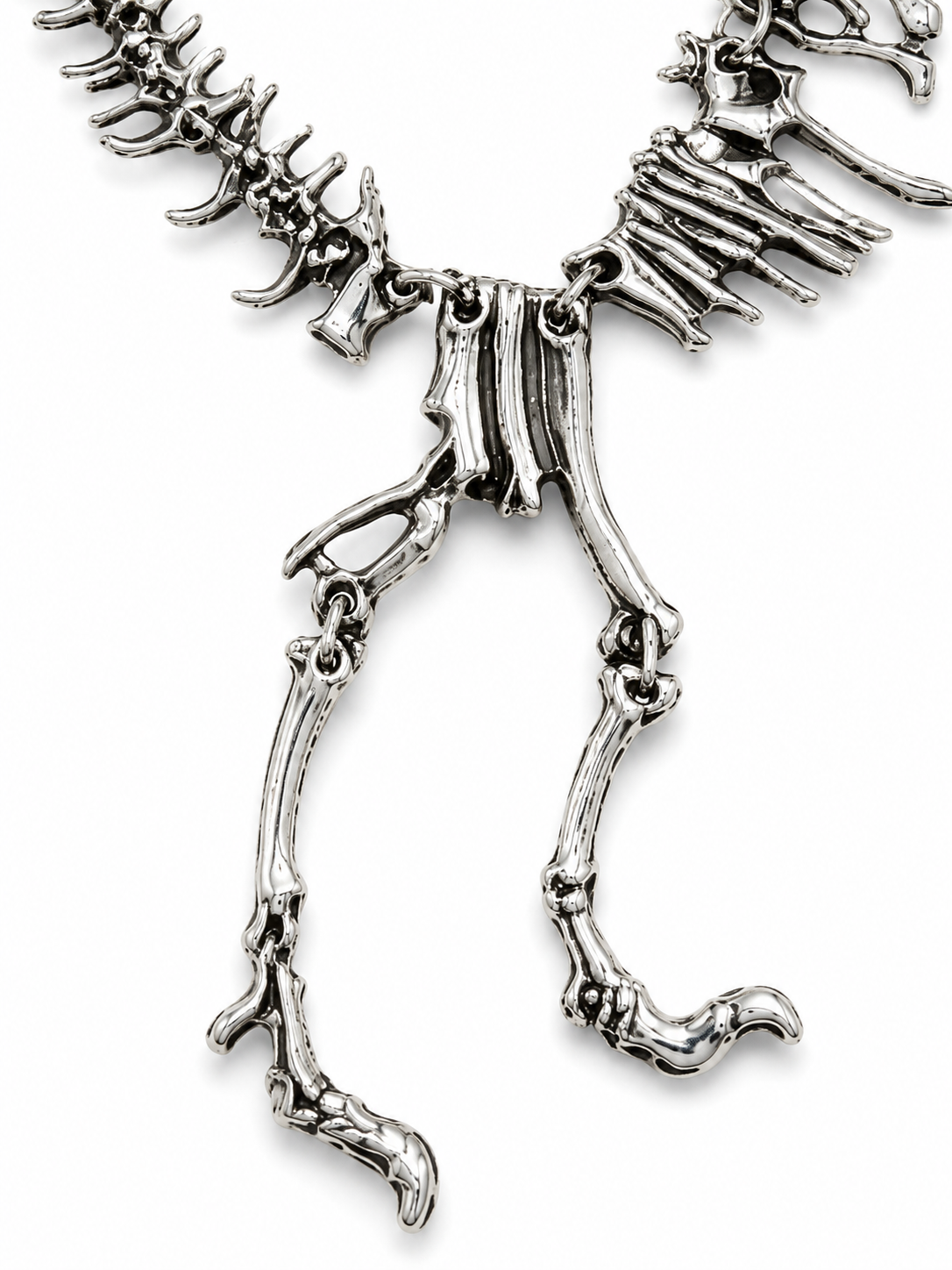 T-Rex Skeleton Necklace