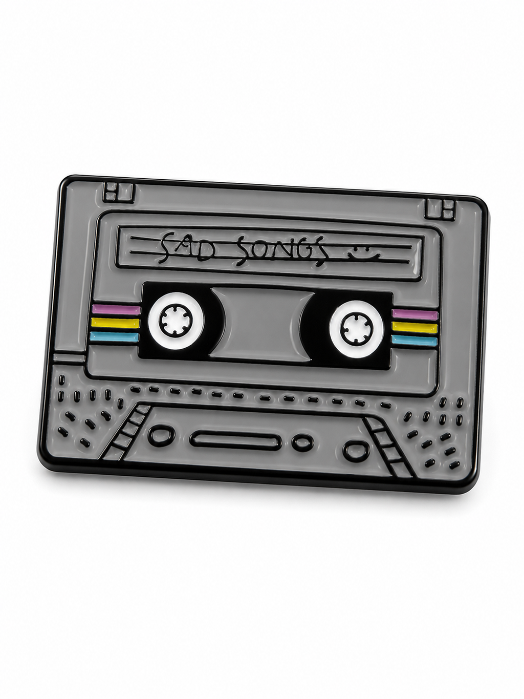 Tape Deck Enamel Pin