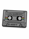 Tape Deck Enamel Pin