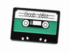 Tape Deck Enamel Pin