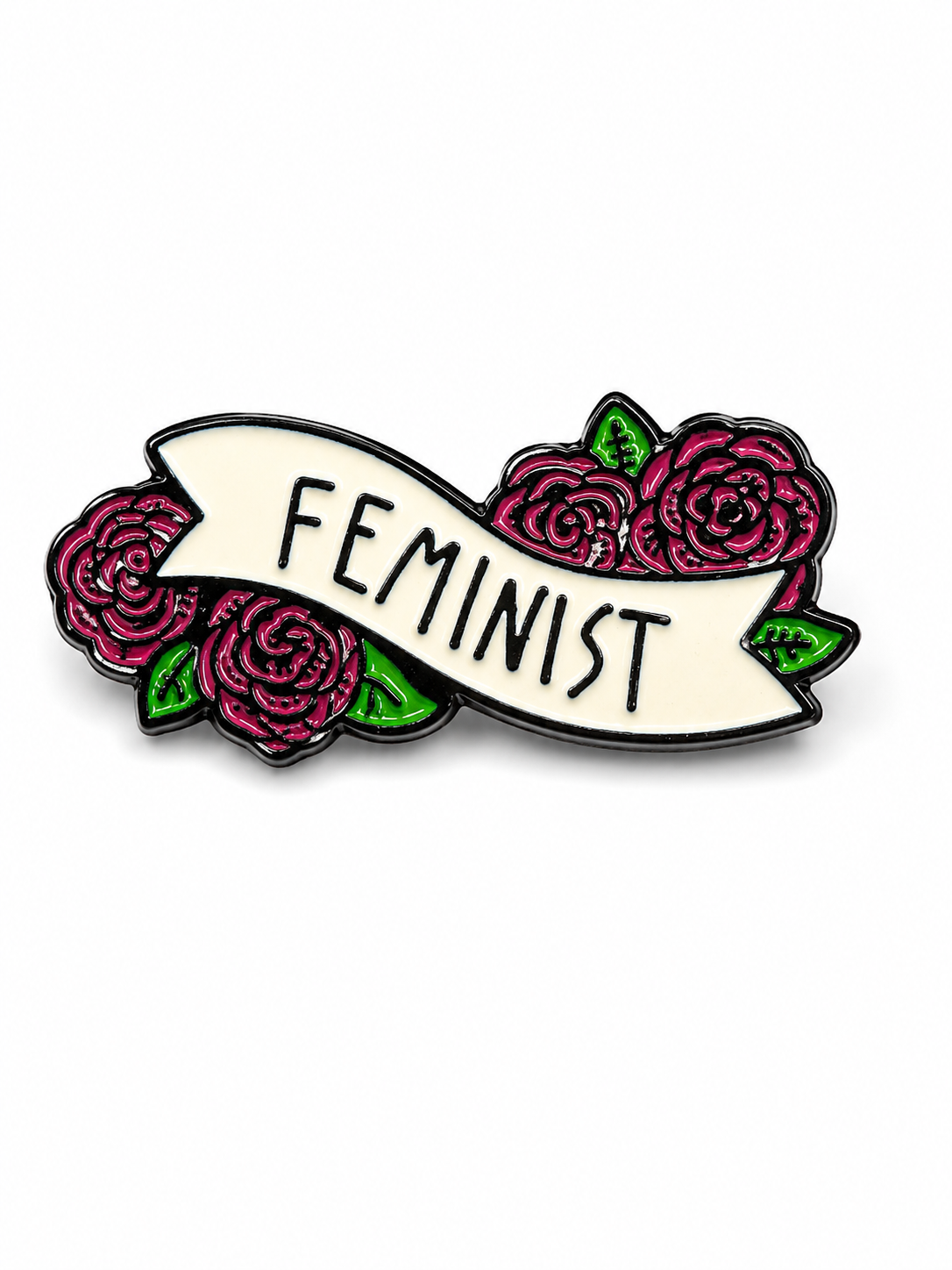 Feminist Banner Pin
