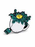 Book Lover Tea Cup Pin