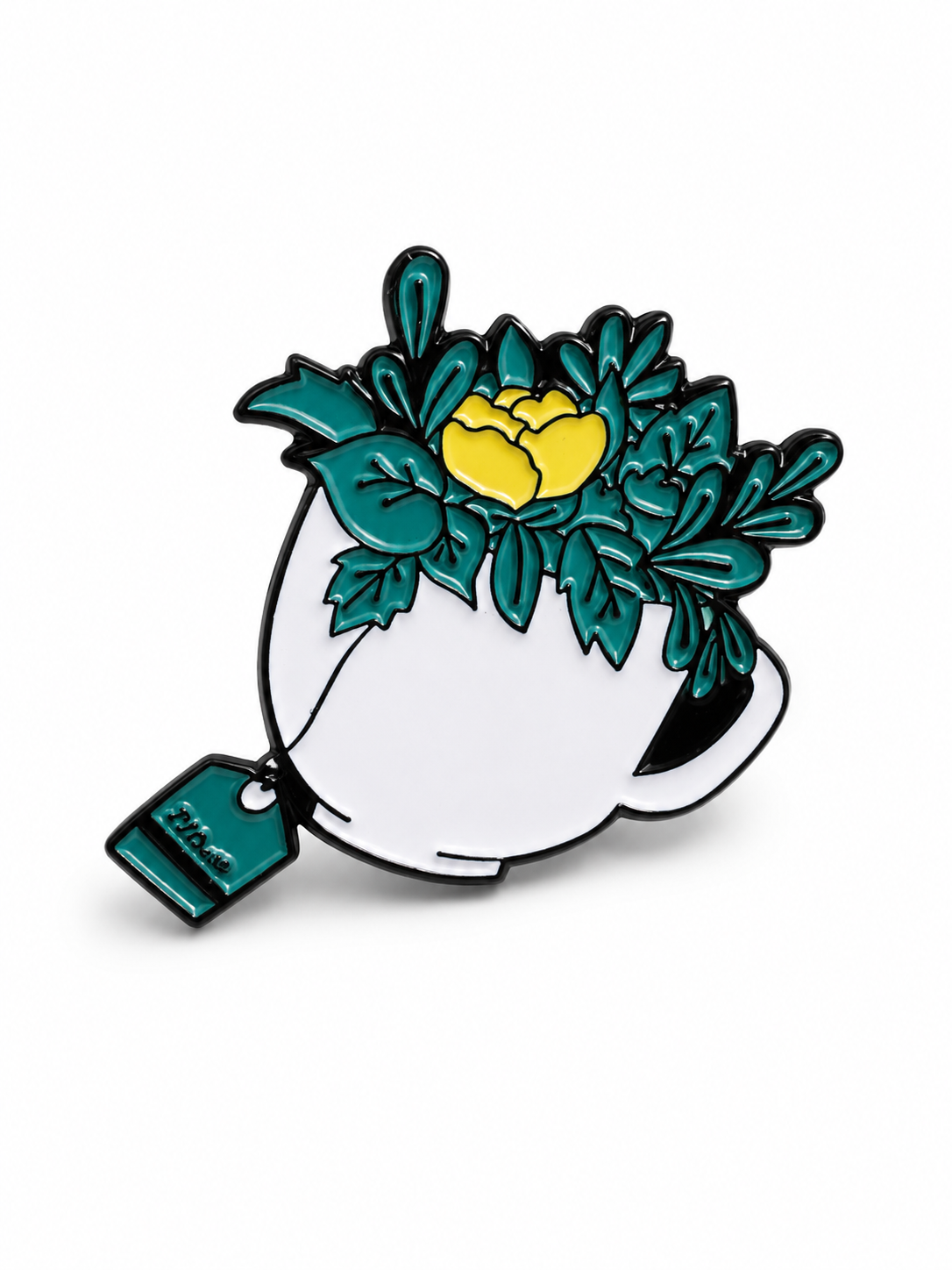 Book Lover Tea Cup Pin