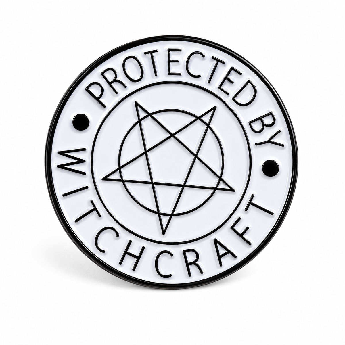 Protected By Witchcraft Pin