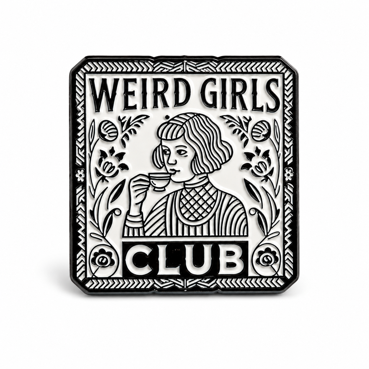 Weird Girls Club Pin