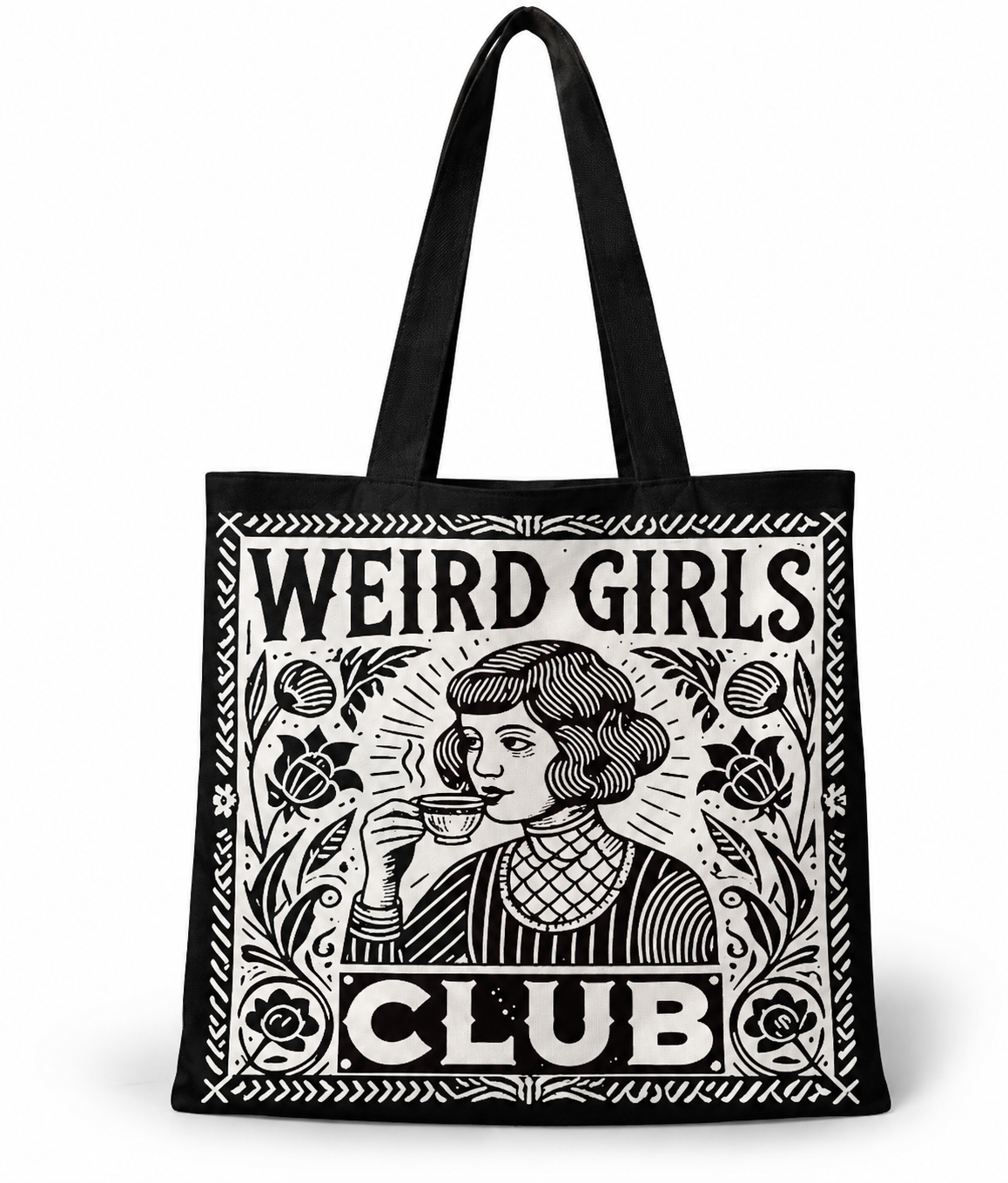 Weird Girls Club Tote Bag
