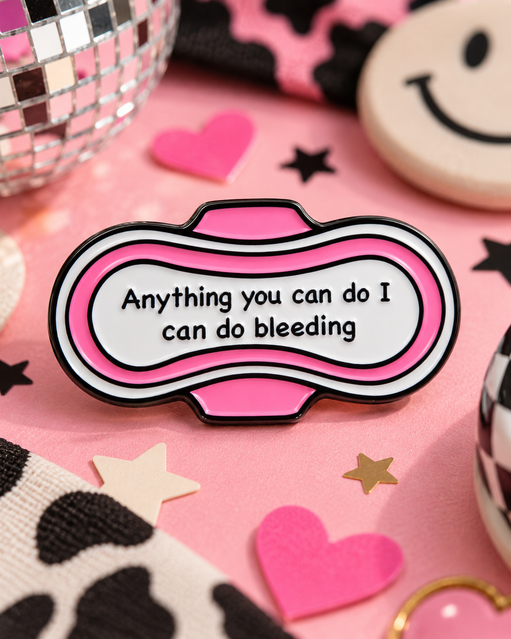 Anything You Can Do I Can Do Bleeding Enamel Pin