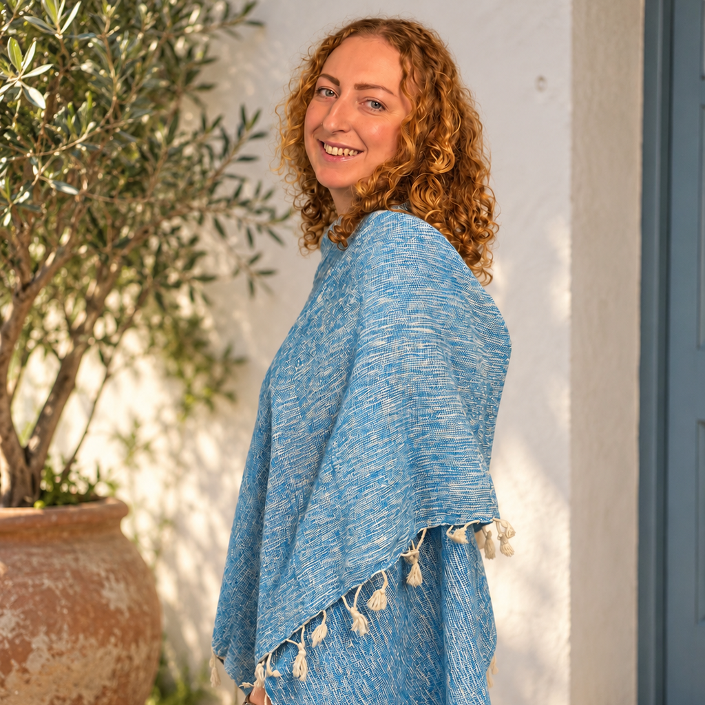 Recycled Wool Shawl