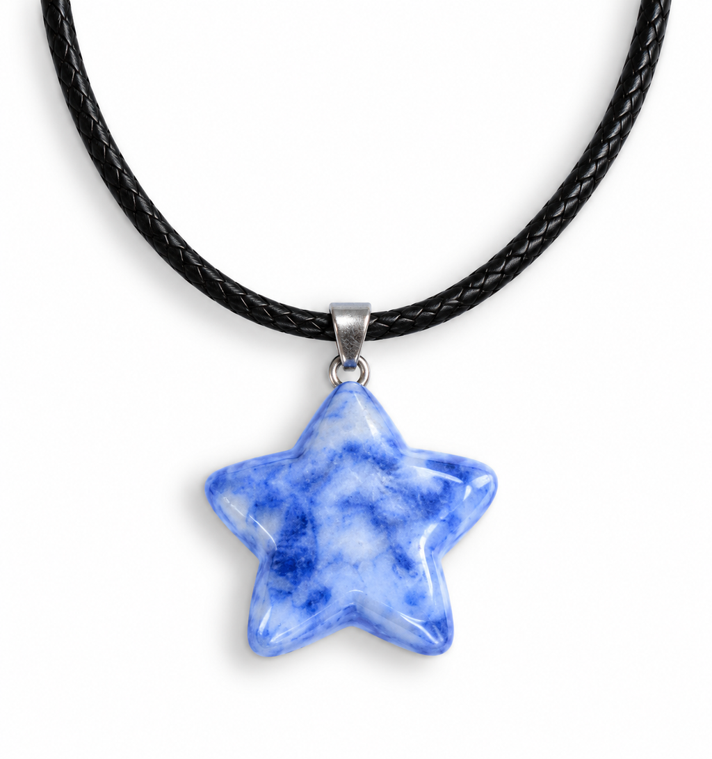 Gemstone Star Necklace
